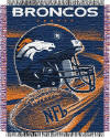 Broncos Throw Rug Comforter